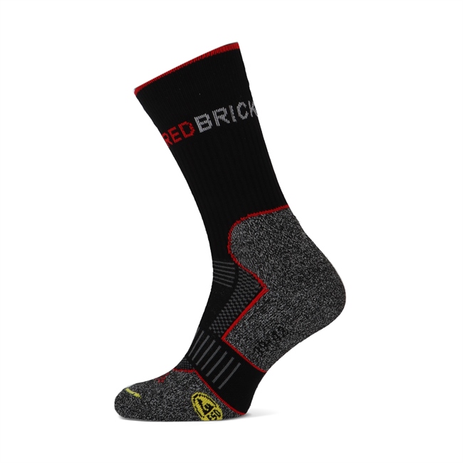 Redbrick Socks Sokken ESD sokken kleding grijs-zwart