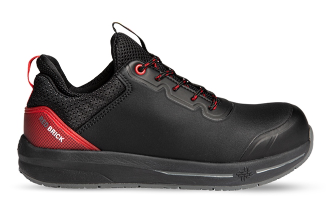 Redbrick Safety Sneakers Motion Schoenen Fuse Lichtgewicht Waterbestendig zwart