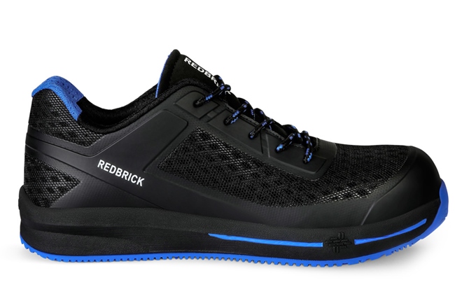Redbrick Safety Sneakers Motion Schoenen Star Lichtgewicht zwart-blauw