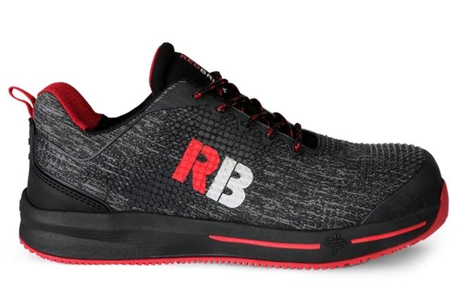 Redbrick Safety Sneakers Motion Schoenen Comet Lichtgewicht Waterbestendig antracietgrijs