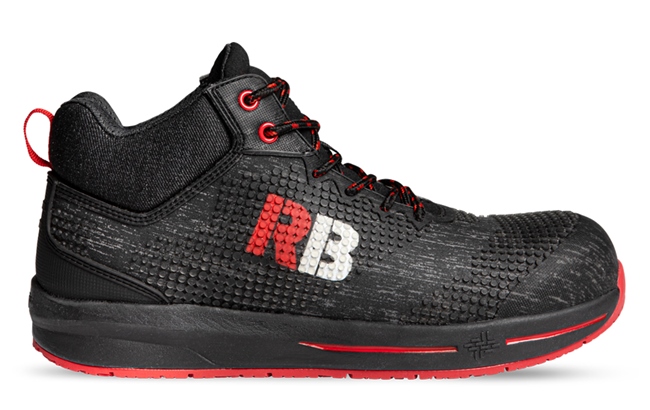 Redbrick Safety Sneakers Motion Schoenen Comet High Lichtgewicht Waterbestendig antracietgrijs