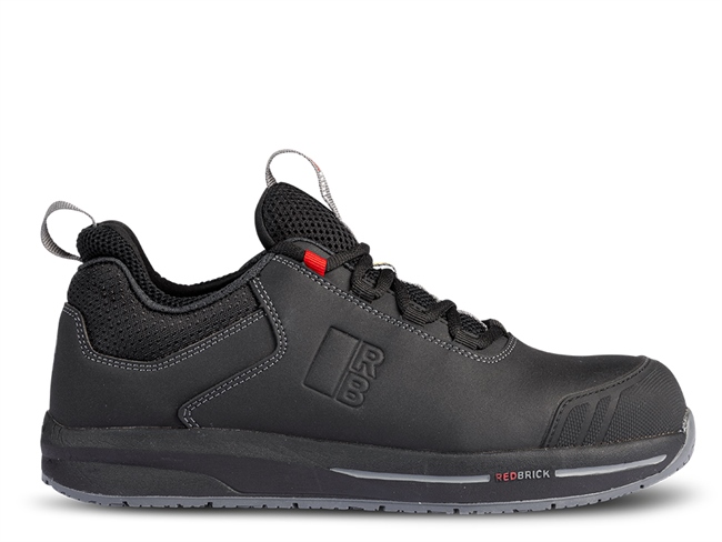 Redbrick Safety Sneakers Werkschoen Shade AF laag S3 zwart