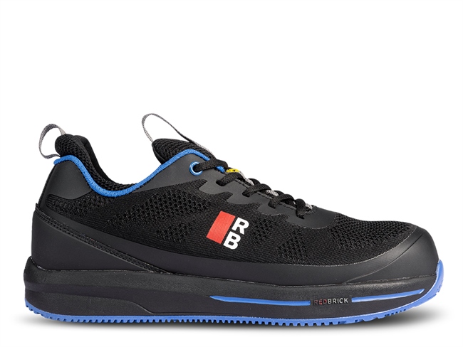 Redbrick Safety Sneakers Werkschoen Star AF laag S1P zwart