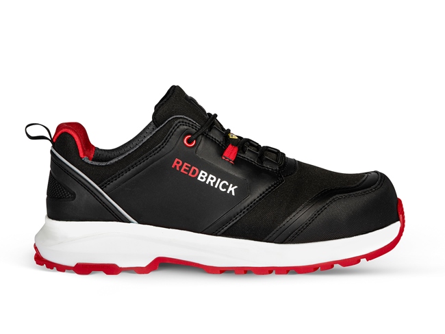Redbrick Safety Sneakers Schoenen Pulse Low S3 Laag model zwart