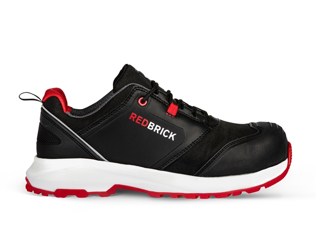 Redbrick Safety Sneakers Schoenen Pulse Overnose Low S3 Laag model zwart