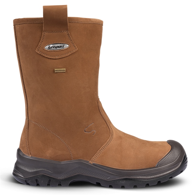 Grisport Winter Offshore Laarzen 72707C+L Gevoerd Waterdicht Veilige neus- zool Overneus cognac