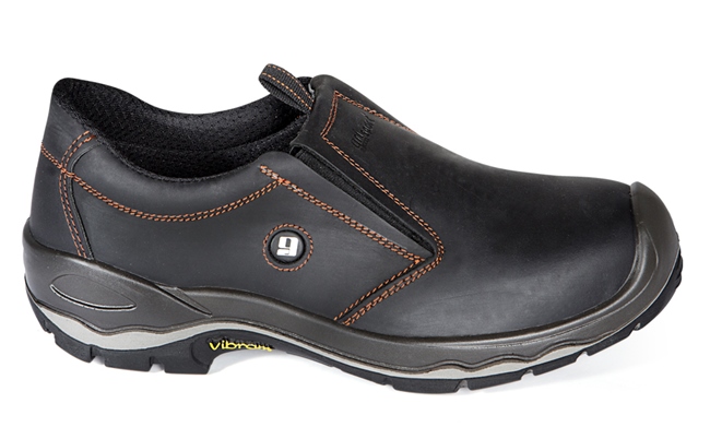 Grisport Schoenen 72009L Instapper Veilige neus- zool Overneus zwart