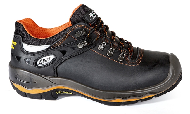 Grisport Schoenen 72001L Beschermende neus- zool Overneus zwart-oranje