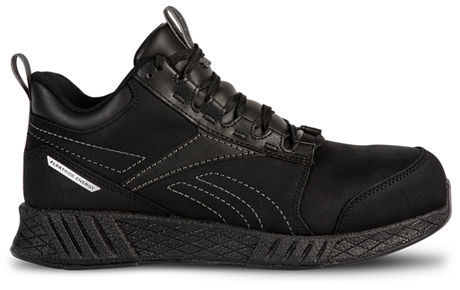 Reebok Schoenen Fusion Flexweave Work 1081 S3 Hoog model zwart